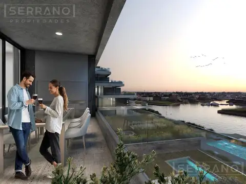 Depto PB en Venta 3 Amb. 2 Suite. Jardín/ parrilla. Acqua Marinas, Nordelta.