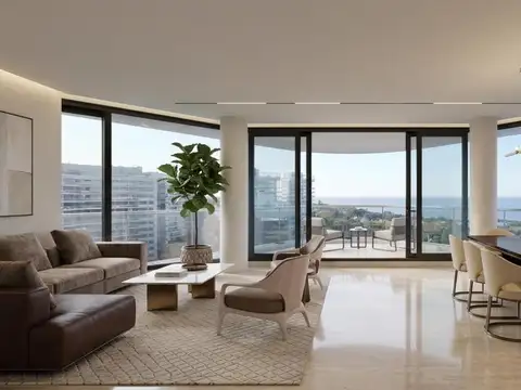 Venta Departamento 4 ambientes 2 cocheras Vista al Río SELENE La Lucila