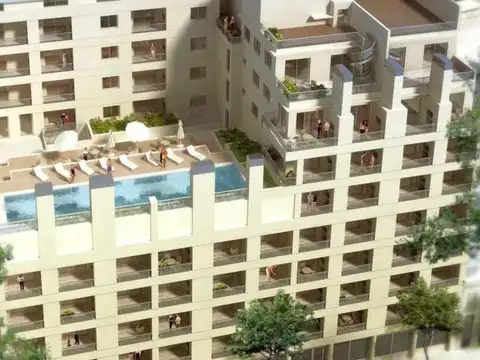 Departamento 1 Ambiente con Balcon, Parilla, Cochera y FULL Amenities APTO Profesional