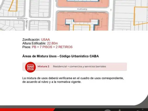 Terreno en Venta en Villa Urquiza, USD 590.000