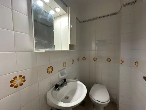 Departamento 2 ambientes con 1 baño