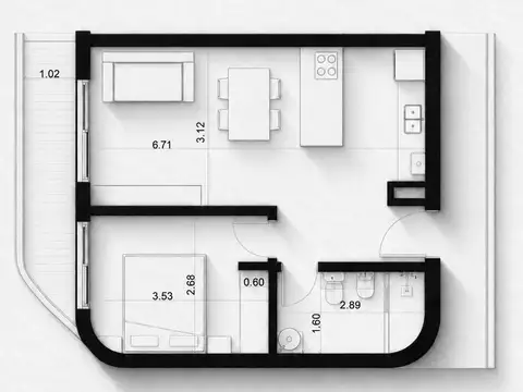 467 e/ 19 y 20 - Piso 3