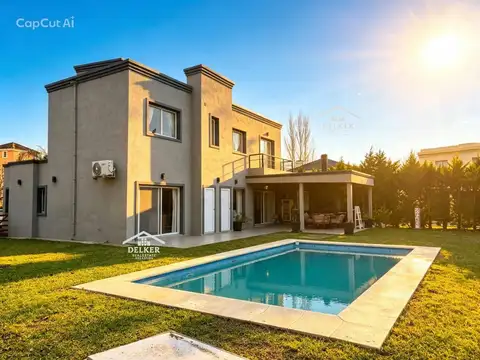 VENTA CASA 5 AMBIENTES MAS DEPENDENCIA PARQUE PISCINA EN LA ALAMEDA NORDELTA