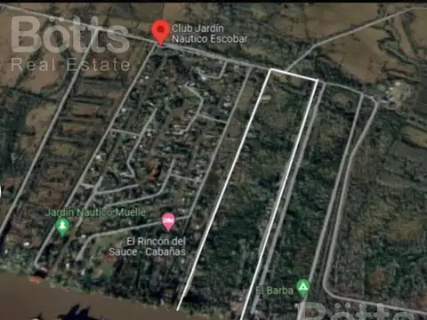 Terreno en Escobar hacia el Delta del Parná