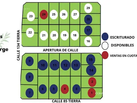Lote en venta en Altos de San Lorenzo
