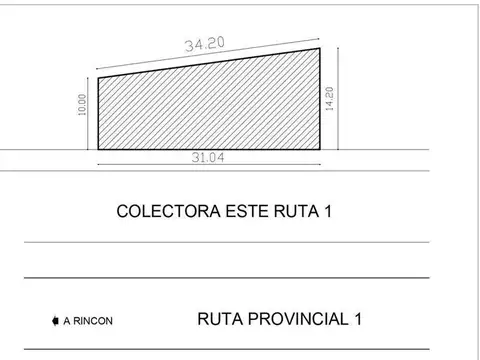 Terreno en Venta en Colastine, USD 135.000