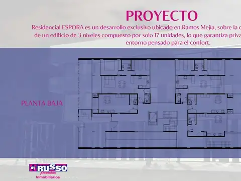 Departamentos de 1, 2 y 3 ambientes en Ramos Mejia
