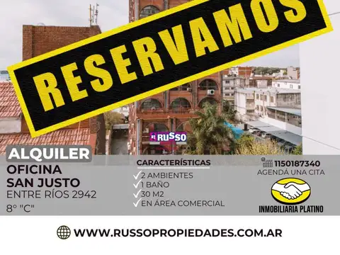 Alquiler Oficina San Justo 2 ambientes