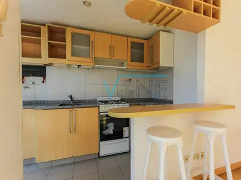 Departamento 2 ambientes con 1 baño