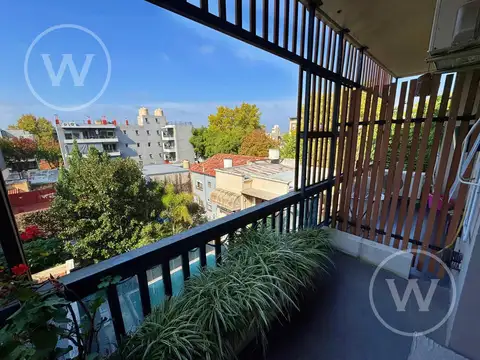 Departamento 2 ambientes con 1 baño