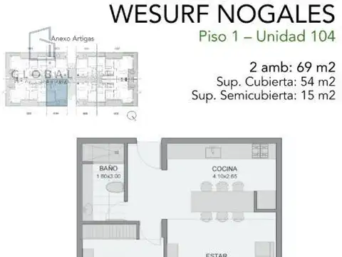 Los eucaliptus  al 2300