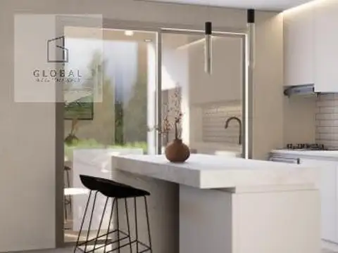 Departamento 2 ambientes con 1 baño