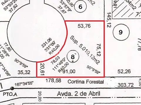 Terreno Fraccion   UF8 en Venta, Parque industrial,  Moreno, G.B.A. Zona Oeste