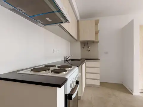 Monoambiente en Venta a estrenar Luis Agote rosario balcon al frente terraza parrillero luminoso