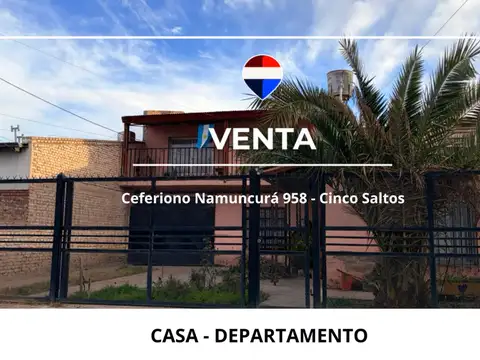 VENTA CASA CINCO SALTOS