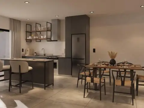 Casa 2 ambientes con 1 baño