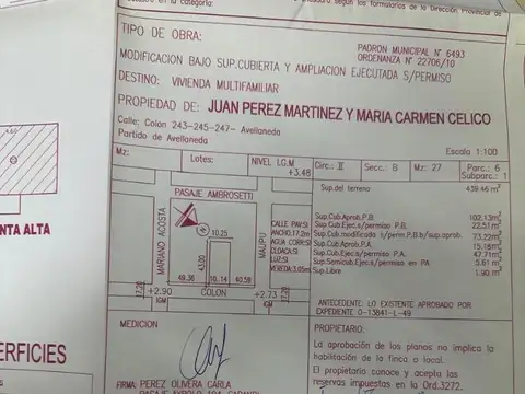 Depto Tipo Casa en Venta en Avellaneda, USD 110.000