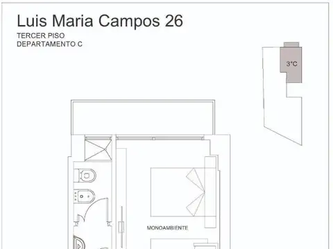 Departamento en el emprendimiento CALIX Palermo