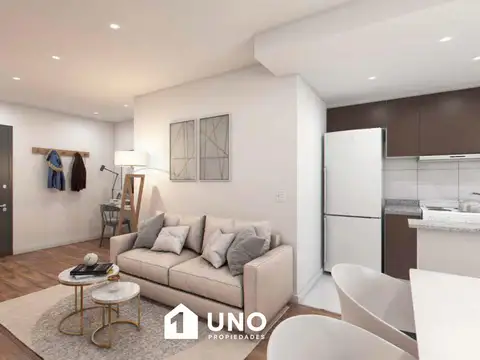 Departamento 3 ambientes con 2 baños