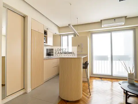 Departamento Monoambiente con 1 baño