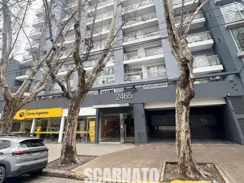 Departamento monoambiente al Frente con balcón