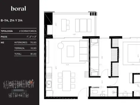 Departamento en Villarobles