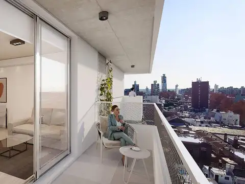 Departamento 4 ambientes con 2 baños