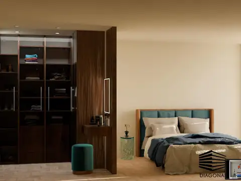 Departamento Monoambiente con 1 baño