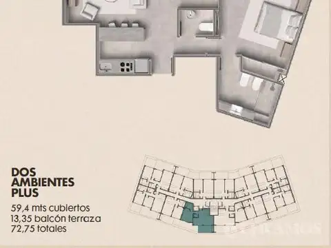 Departamento en Tortugas Woods KM 38, 5 Panamericana Ramal Pilar