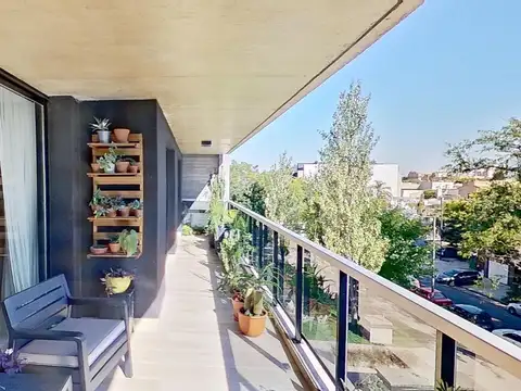 Venta departamento 4 ambientes con cochera balcón aterrazado y parrilla en Villa Urquiza