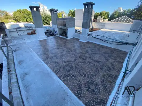 Venta Apartamento Azotea Parrillero 1 dormitorio y escritorio  en Parque Rodo