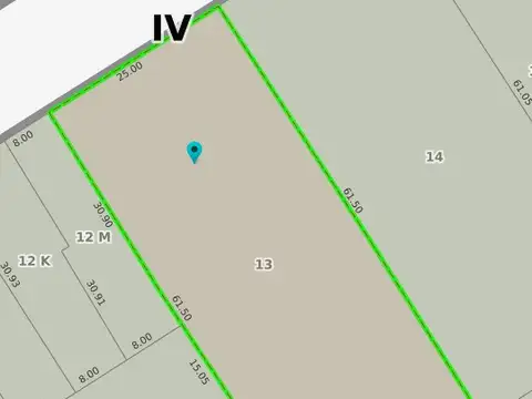 LOTE 1536 M2 CON CHALET A RECICLAR