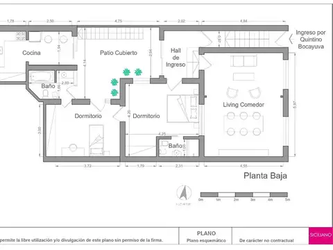 Depto Tipo Casa en Venta al Este