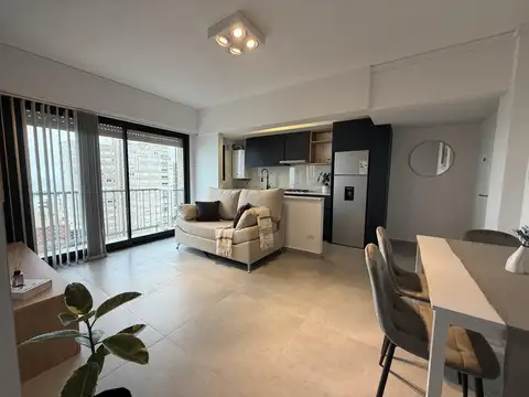Venta Departamento 2 ambientes al frente reciclado opcion cochera vista al mar