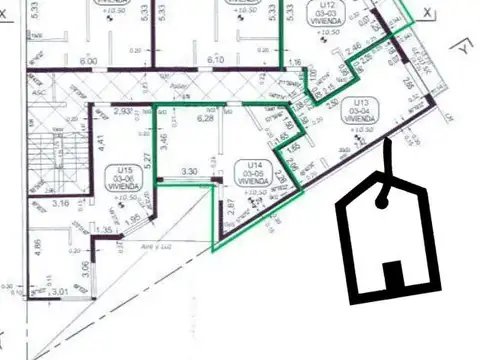 Departamento en Venta en Refinerías, USD 42.000