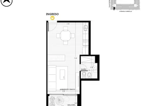 Venta | Departamento 1 dormitorio con balcón Norte | Barrio Refinería, Rosario
