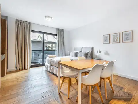 Venta de monoambiente  ideal Airbnb amoblado y equipado - Belgrano.