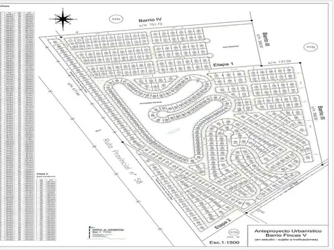 Lote 1.000 m² en Sec. Laguna–Fincas de San Vicente
