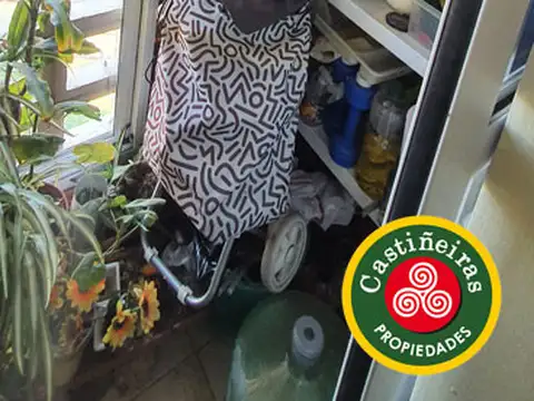 Departamento 3 ambientes con 1 baño