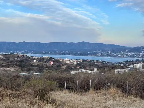 VENTA LOTE VILLA CARLOS PAZ 835 MT VISTAS AL LAGO