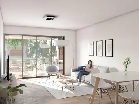 Venta Depto Monoambiente contrafrente balcon en Boedo