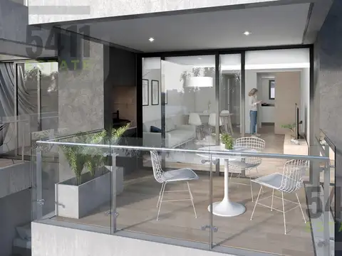 Venta Depto Monoambiente contrafrente balcon en Boedo