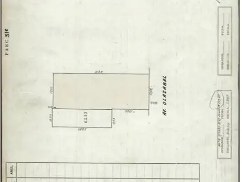 Terreno en Venta 17,32  mts Frente