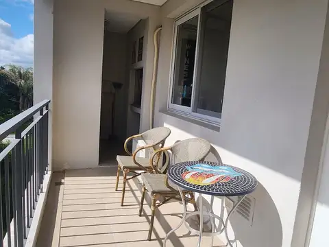 Departamento 2 ambientes con 2 baños