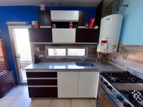 Depto Tipo Casa 3 ambientes con 1 baño