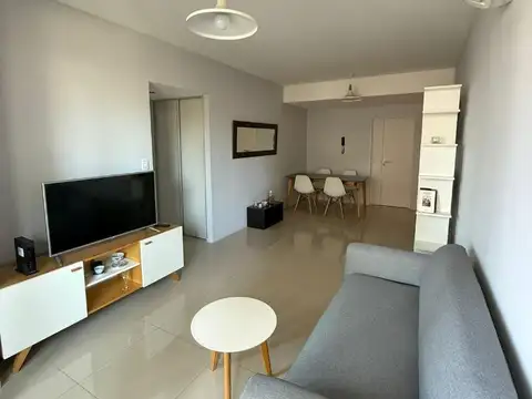 alquiler departamento 3 amb amoblado con balcon y cochera