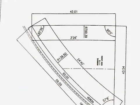Terreno en Venta 60  mts Frente