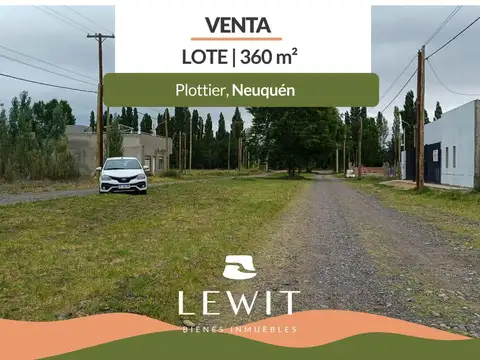 Venta terreno | lote de 360 m² | Loteo Mutual Policial | Plottier