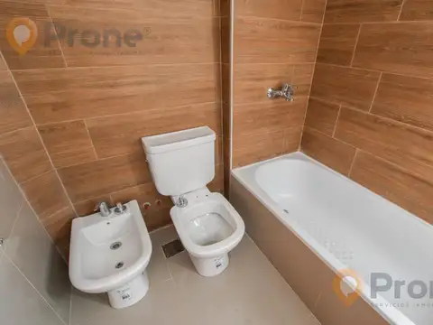 Departamento 2 ambientes con 1 baño