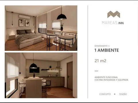 Departamento 1 y 2 amb, en Pozo. Mareas INN - Airbnb